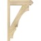 Ekena Millwork Balboa Rough Sawn Arts and Crafts Outlooker, Douglas Fir, 6"W x 22"D x 34"H OUT06X22X34BOA03RDF - alternate 2
